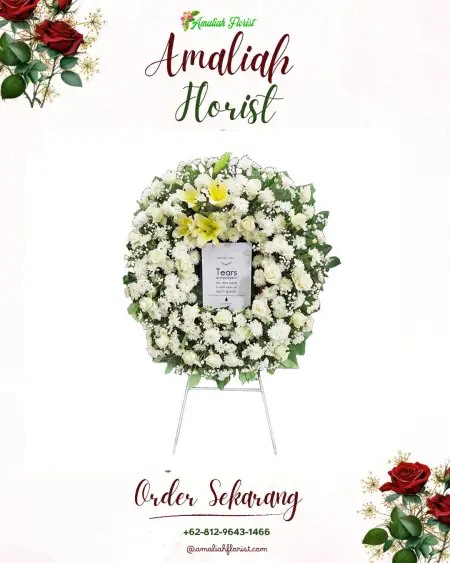 Krans Bunga Duka Simorejo